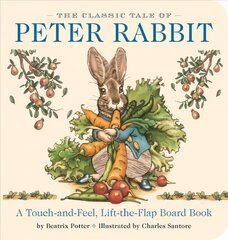 Peter Rabbit Touch & Feel Board Book цена и информация | Книги для самых маленьких | pigu.lt