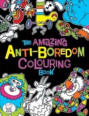 Amazing Anti-Boredom Colouring Book kaina ir informacija | Knygos mažiesiems | pigu.lt