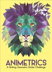 Animetrics: A Striking Geometric Sticker Challenge цена и информация | Книги для самых маленьких | pigu.lt
