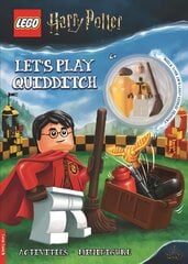 LEGO (R) Harry Potter (TM): Let's Play Quidditch Activity Book (with Cedric   Diggory minifigure) цена и информация | Книги для малышей | pigu.lt