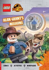 LEGO (R) Jurassic World (TM): Alan Grant's Missions: Activity Book with Alan Grant minifigure kaina ir informacija | Knygos mažiesiems | pigu.lt