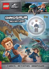 LEGO (R) Jurassic World (TM): Dinosaur Adventures Activity Book (with ACU   guard minifigure): Activity Book with Minifigure цена и информация | Книги для малышей | pigu.lt