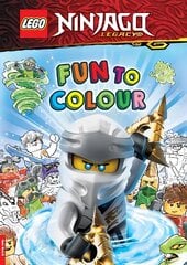 LEGO (R) NINJAGO (R): Fun to Colour kaina ir informacija | Knygos mažiesiems | pigu.lt