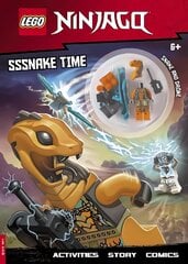 LEGO (R) NINJAGO (R): Sssnake Time Activity Book (with Snake Warrior   Minifigure) цена и информация | Книги для самых маленьких | pigu.lt