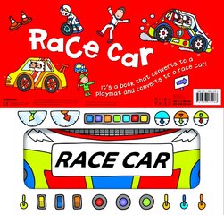 Convertible: Race Car цена и информация | Книги для самых маленьких | pigu.lt