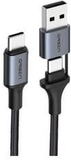 Orsen S8, USB-A/USB-C, 1.5 m kaina ir informacija | Laidai telefonams | pigu.lt