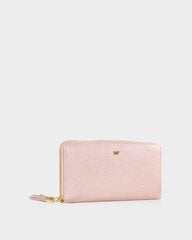 Большой кошелек на молнии Alessia 18CS светло-розовый цена и информация | Женские кошельки, держатели для карточек | pigu.lt