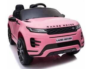 Land Rover, Range Rover Evoque 12v с музыкальным модулем, розовый цена и информация | Электромобили для детей | pigu.lt