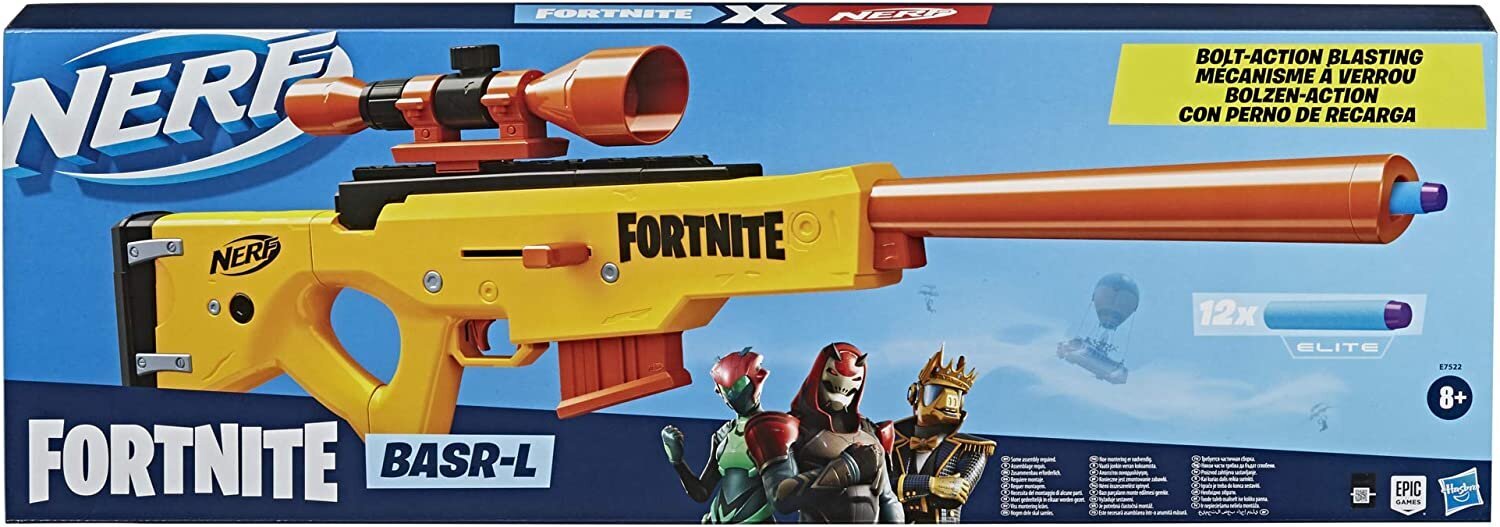 Žaislinis šautuvas Nerf Fortnite Basr-L цена и информация | Žaislai berniukams | pigu.lt