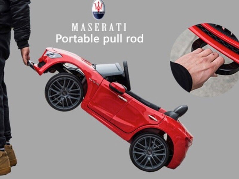 Maserati Ghibli, 12v Baltas kaina ir informacija | Elektromobiliai vaikams | pigu.lt