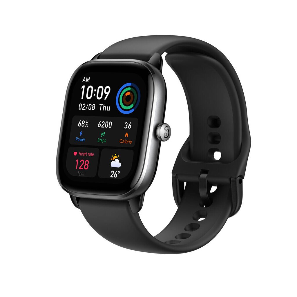 Amazfit GTS 4 Mini Midnight Black kaina ir informacija | Išmanieji laikrodžiai (smartwatch) | pigu.lt