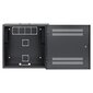 Pakabinama spinta Intellinet 4U + 2U 19" žemo profilio, juoda kaina ir informacija | Komutatoriai (Switch) | pigu.lt