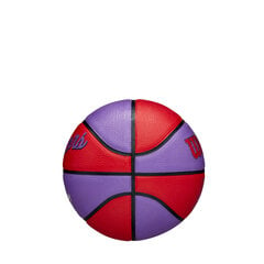 Krepšinio kamuolys Wilson NBA Team Retro Mini, 3 dydis kaina ir informacija | Krepšinio kamuoliai | pigu.lt