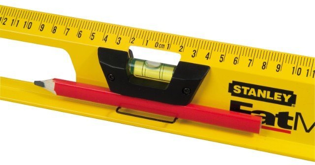 Gulsčiukas Stanley FatMax I-Beam, 180cm kaina ir informacija | Mechaniniai įrankiai | pigu.lt