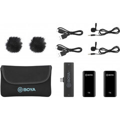 Boya wireless microphone BY-XM6-S4 цена и информация | Микрофоны | pigu.lt