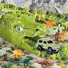 Dinozaurų lenktynių trakas Mega Big, 270 d. цена и информация | Игрушки для мальчиков | pigu.lt