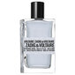 Tualetinis vanduo Zadig & Voltaire This Is Him! Vibes Of Freedom EDT vyrams 100 ml kaina ir informacija | Kvepalai vyrams | pigu.lt