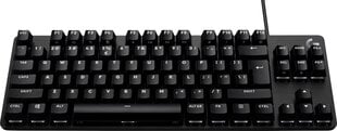 LOGI G413 TKL SE - BLACK - NORDIC (PN) цена и информация | Клавиатуры | pigu.lt