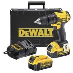 Аккумуляторная отвертка - дрель DeWalt DCD780M2, 18 В цена и информация | Шуруповерты, дрели | pigu.lt