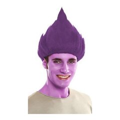 Парик My Other Me Фиолетовый Один размер Trolls цена и информация | Карнавальные костюмы | pigu.lt