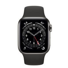 Apple Watch Series 6 40mm Graphite Stainless Steel (Atnaujintas A) kaina ir informacija | Išmanieji laikrodžiai (smartwatch) | pigu.lt