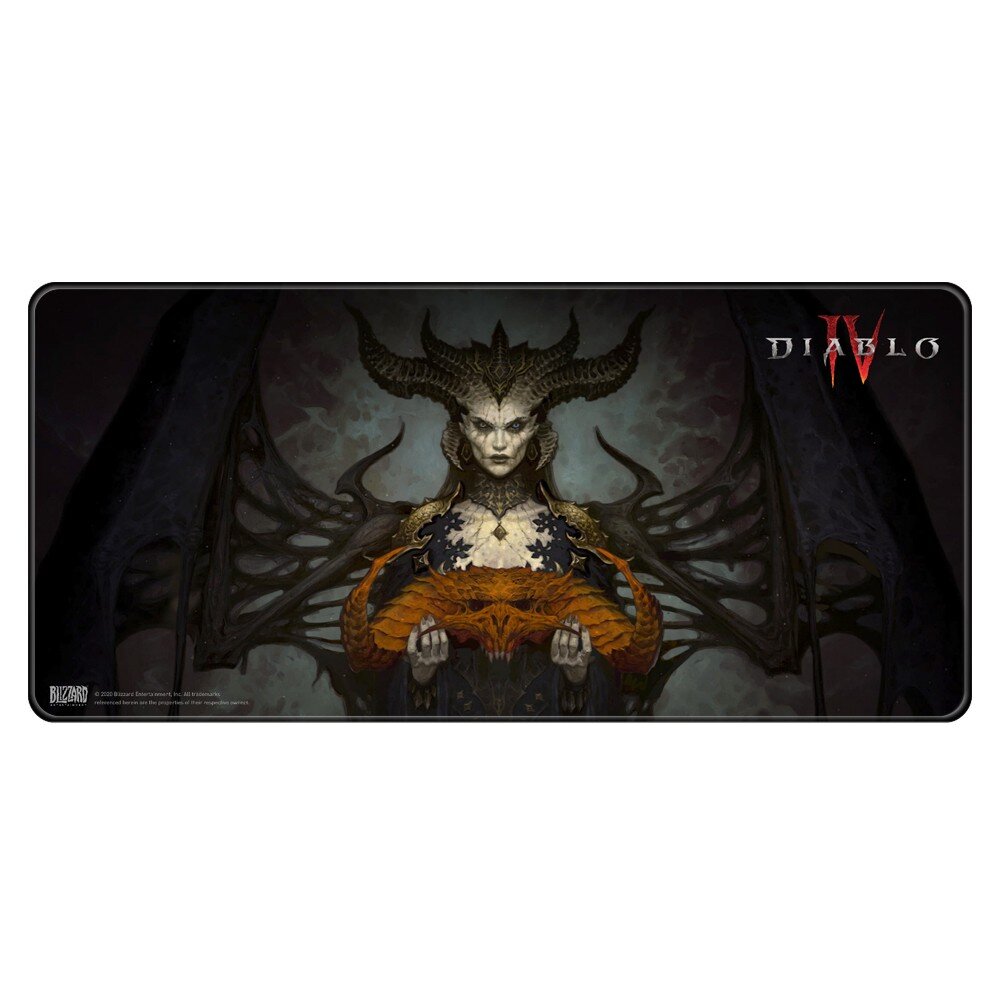 Diablo IV Lilith pelės kilimėlis, 940x420x4mm kaina ir informacija | Pelės | pigu.lt