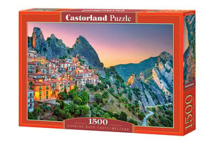 Dėlionė Castorland Sunrise over Castelmezzano, 1500 dalių kaina ir informacija | Dėlionės (puzzle) | pigu.lt