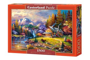 Dėlionė Castorland Mountain Hideaway, 1500 dalių kaina ir informacija | Dėlionės (puzzle) | pigu.lt