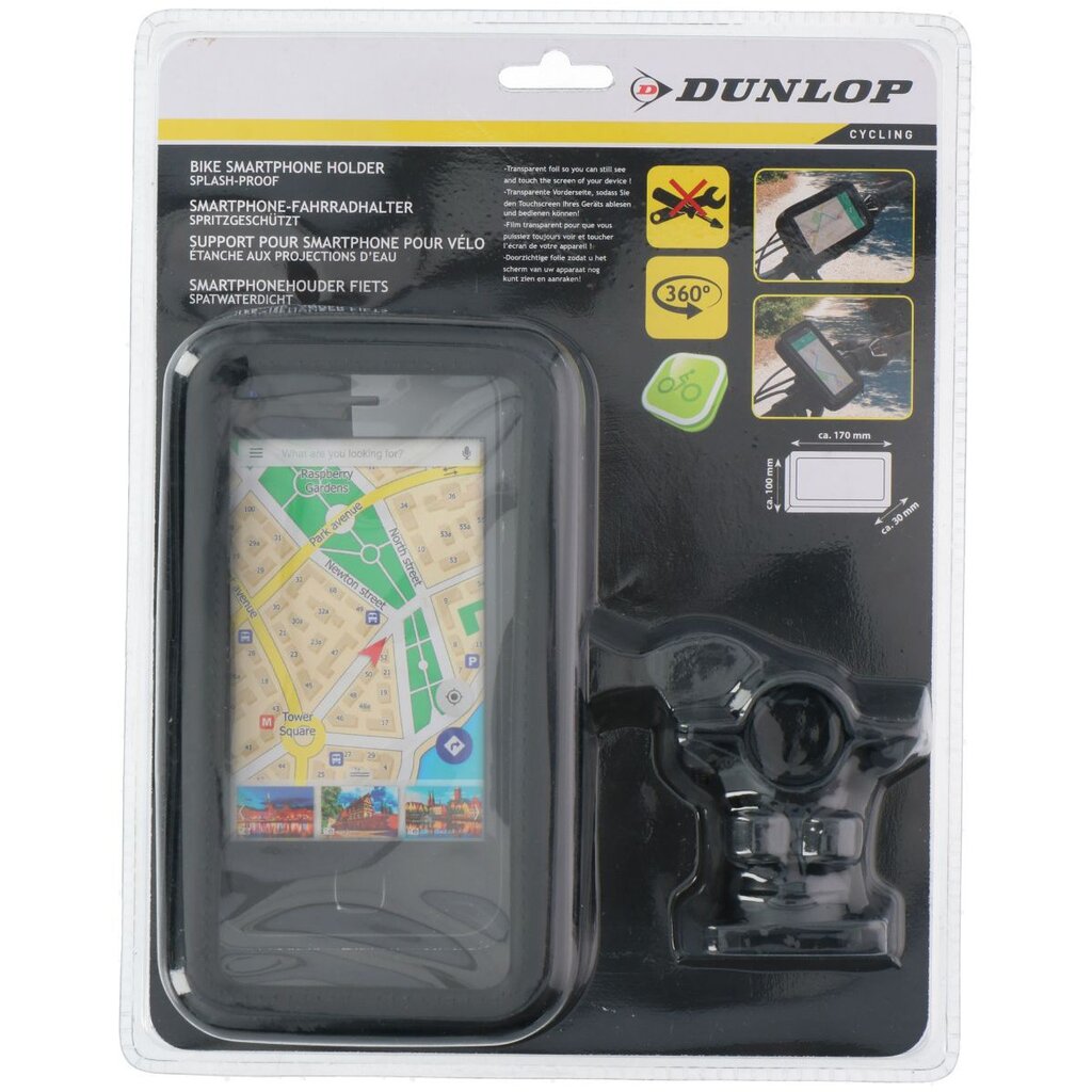 Dunlop Universal Case With Phone Holder цена и информация | Telefono dėklai | pigu.lt