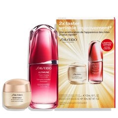 Набор средств для ухода за лицом Shiseido Anti-Wrinkle Duo цена и информация | Сыворотки для лица, масла | pigu.lt