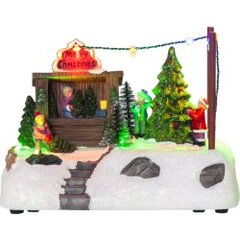 LED kalėdinė dekoracija 13,5x18 cm 8LED 3xAA Iceville 992-49 kaina ir informacija | Kalėdinės dekoracijos | pigu.lt