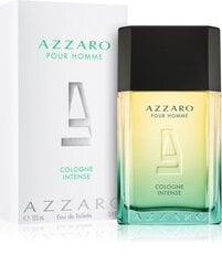 Туалетная вода Azzaro Azzaro Pour Homme Cologne Intense EDT для мужчин 100 мл цена и информация | Мужские духи | pigu.lt