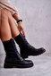 Auliniai batai moterims Liam BSB21902, juodi цена и информация | Aulinukai, ilgaauliai batai moterims | pigu.lt