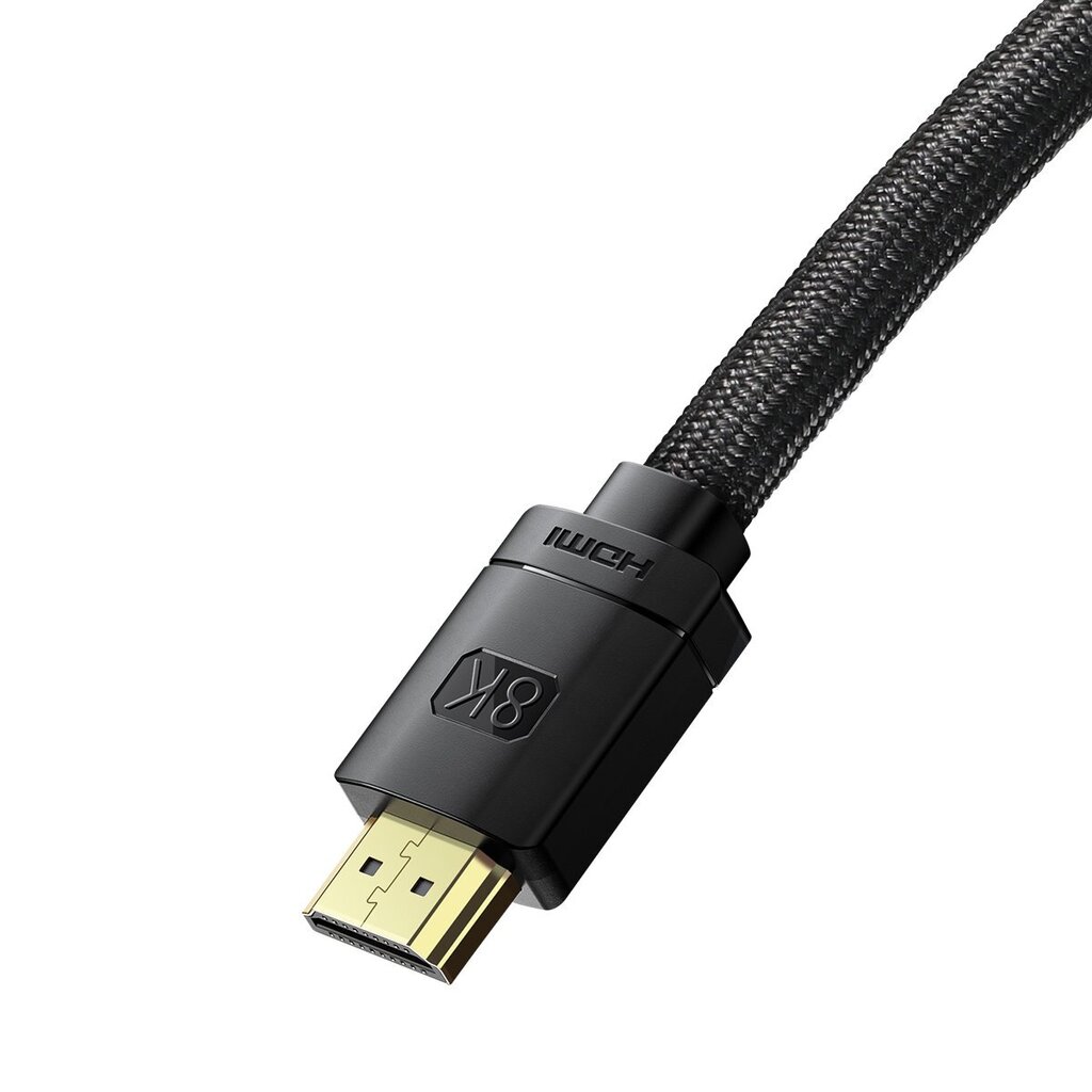 Baseus, HDMI, 0,5 m kaina ir informacija | Kabeliai ir laidai | pigu.lt
