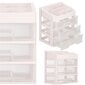Kosmetikos priemonių dėžutė Beauty Box 3 Drawers Open Cream kaina ir informacija | Kosmetinės, veidrodėliai | pigu.lt