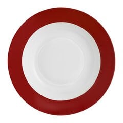 Ambition глубокая тарелка Aura Red, 23 см цена и информация | Посуда, тарелки, обеденные сервизы | pigu.lt