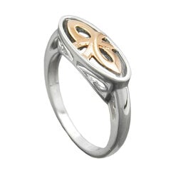 Sidabrinis žiedas Gallay C4Y94034-54 kaina ir informacija | Žiedai | pigu.lt