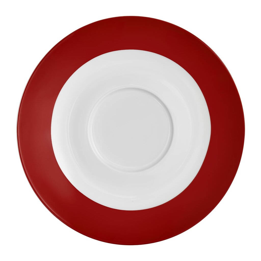 Ambition lėkštė Aura Red, 15,5 cm kaina ir informacija | Indai, lėkštės, pietų servizai | pigu.lt