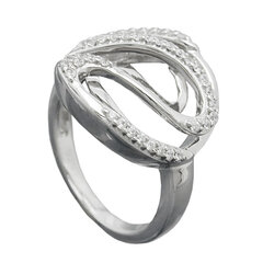Sidabrinis žiedas Gallay C4Y94045-58 kaina ir informacija | Žiedai | pigu.lt