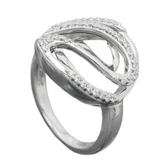 Sidabrinis žiedas Gallay C4Y94045-62 kaina ir informacija | Žiedai | pigu.lt