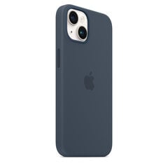 iPhone 14 Silicone Case with MagSafe - Storm Blue kaina ir informacija | Telefono dėklai | pigu.lt