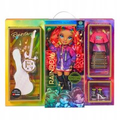 Кукла с аксессуарами рок-звезда Кармен Мейджор Rainbow High цена и информация | Игрушки для девочек | pigu.lt