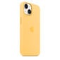 Apple Silicone Case MagSafe MPT23ZM/A Sunglow kaina ir informacija | Telefono dėklai | pigu.lt
