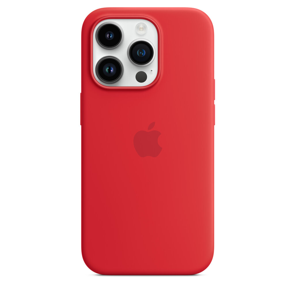 IPhone 14 Pro Silicone Case with MagSafe - (PRODUCT)RED цена | pigu.lt