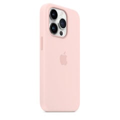 iPhone 14 Pro Silicone Case with MagSafe - Chalk Pink kaina ir informacija | Telefono dėklai | pigu.lt