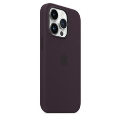 iPhone 14 Pro Silicone Case with MagSafe - Elderberry kaina ir informacija | Telefono dėklai | pigu.lt