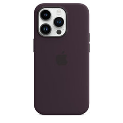 iPhone 14 Pro Silicone Case with MagSafe - Elderberry kaina ir informacija | Telefono dėklai | pigu.lt