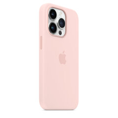 iPhone 14 Pro Max Silicone Case with MagSafe - Chalk Pink kaina ir informacija | Telefono dėklai | pigu.lt