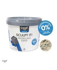 Песок для лепки Creall 750г, зеленый цена и информация | Развивающие игрушки | pigu.lt