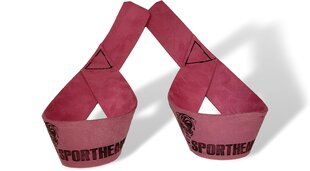 Sportheavy Классический кожаный приводной ремень 9.2 Pink Edition цена и информация | Гантели, гири, штанги | pigu.lt